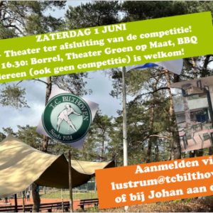 Poster afsluiting competitie